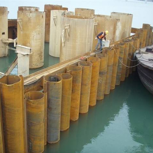 十堰钢护筒现场安装